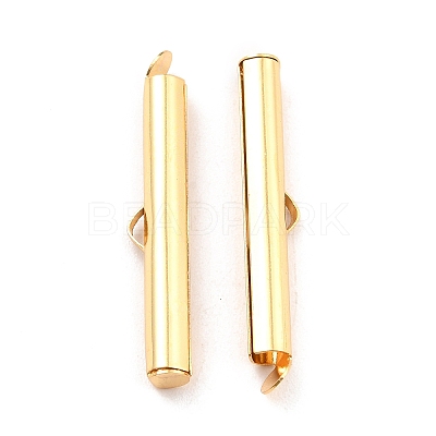 304 Stainless Steel Slide On End Clasp Tubes LS-X-STAS-C044-08D-G-1
