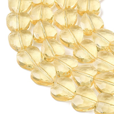 Transparent Glass Beads Strands GL-CBA7A17-03A-04-1