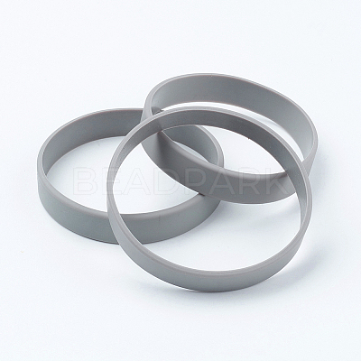 (Jewelry Parties Factory Sale)Silicone Wristbands Bracelets X-BJEW-J176-10-1