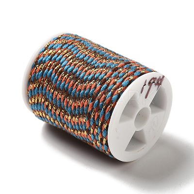4-Ply Polycotton Cord with Metallic Thread OCOR-Z003-D105-1
