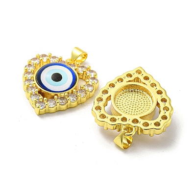 Golden Brass Pendants KK-L209-005G-09-1