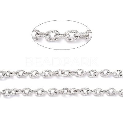 Tarnish Resistant 304 Stainless Steel Rolo Chains CHS-O010-02P-1