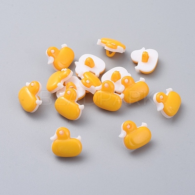 Acrylic Shank Buttons BUTT-E046-08-1