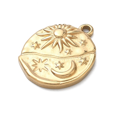 304 Stainless Steel Pendants STAS-A142-03G-1