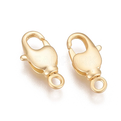 Brass Swivel Lobster Claw Clasps KK-K238-39MG-M-1