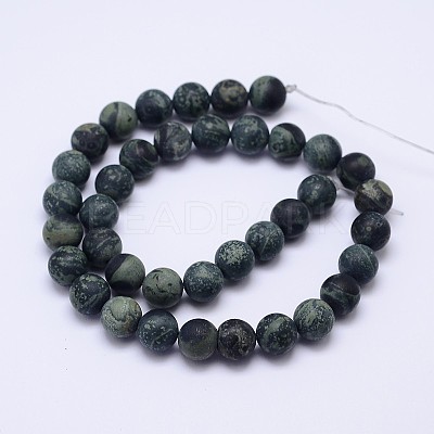 Natural Kambaba Jasper Beads Strands G-D744-6mm-1