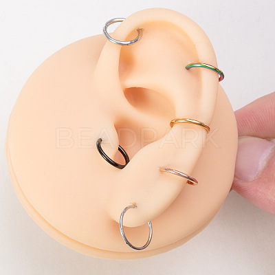 316L Surgical Stainless Steel Cartilage Earrings WGCE3BC-12-1