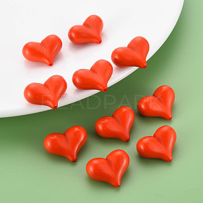 Opaque Acrylic Beads MACR-S373-70-AM-1