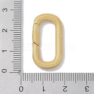 Rack Plating Brass Micro Pave Cubic Zirconia Twister Clasps KK-NH0002-19G-01-1