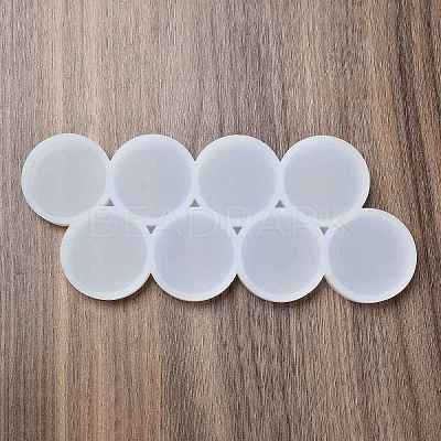 Flat Round DIY Silicone Molds DIY-A053-17B-1