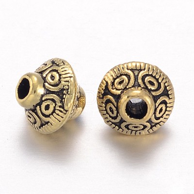 Tibetan Style Spacer Beads X-GLF1152Y-1