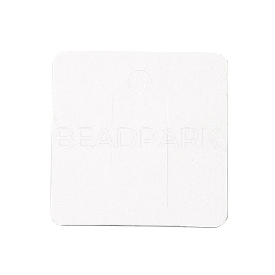 Square Paper Hair Clip Display Cards DIY-B061-01B-06-1