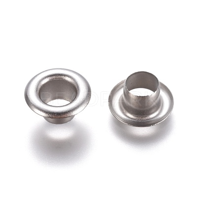 Non-Tarnish European Style 201 Stainless Steel Eyelet Core STAS-E474-09C-P-1