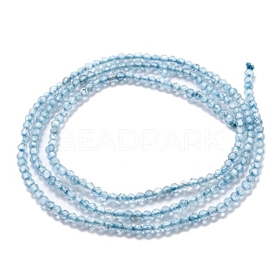 Natural Topaz Crystal Beads Strands G-H266-07A-1