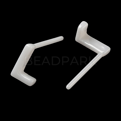 Hypoallergenic Bioceramics Zirconia Ceramic Stud Earrings EJEW-F340-04L-1