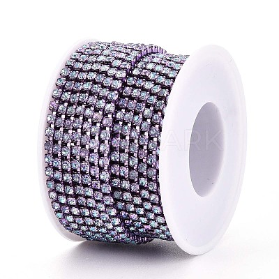 Iron Rhinestone Cup Chains CH-T006-05A-04-1