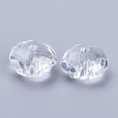 Transparent Acrylic Beads TACR-Q258-8mm-V01-1