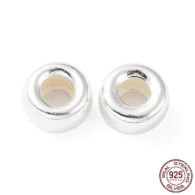 925 Sterling Silver Beads STER-K174-02D-S-1