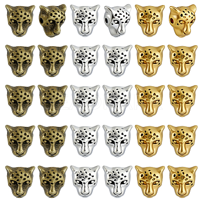 Tibetan Style Alloy Beads TIBE-PH0004-60-LF-1