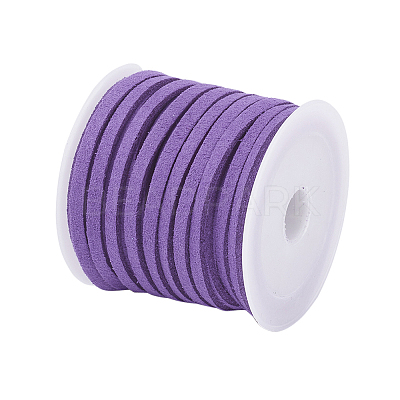 3x1.5mm Flat Faux Suede Cord X-LW-R003-32-1