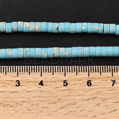 Dyed Synthetic Imperial Jasper Beads Strands G-Z089-A03-A-1