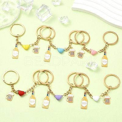 Alloy Enamel Keychain KEYC-YW00130-01-1