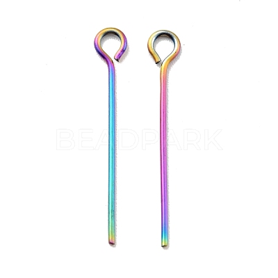 Ion Plating(IP) 304 Stainless Steel Eye Pins STAS-E156-01M-02-1