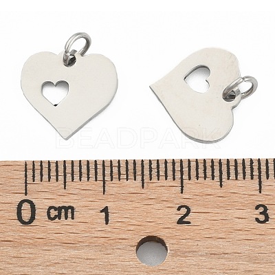 Non-Tarnish 304 Stainless Steel Pendants A-STAS-Q201-T457S-1