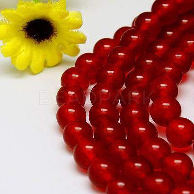 Natural Malaysia Jade Bead Strands X-G-M099-8mm-04-1