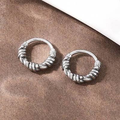 316 Stainless Steel Cartilage Earrings AJEW-C044-16C-AS-1
