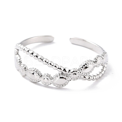 Tarnish Resistant 304 Stainless Steel Finger Rings RJEW-L102-43P-1