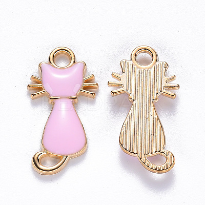 Alloy Enamel Pendants X-ENAM-S121-033D-1