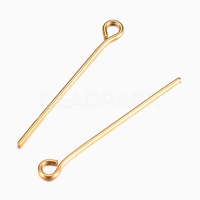 Ion Plating(IP) 304 Stainless Steel Eye Pin STAS-G130-27G-1