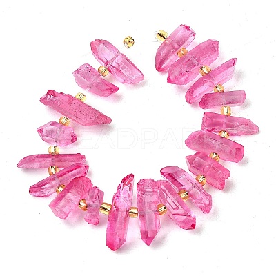 Natural Quartz Crystal Beads Strands G-F800-C-1