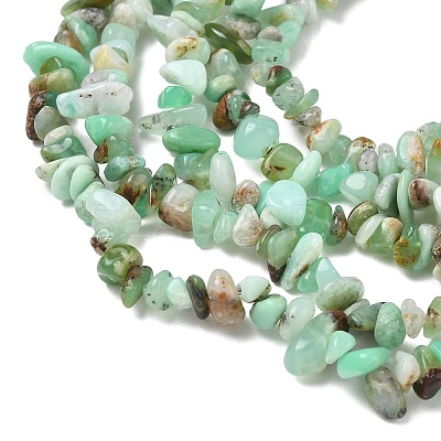 Natural Chrysoprase Beads Strands G-G0004-D01-A-01-1