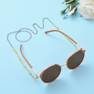 Eyeglasses Chains AJEW-EH00060-02-1