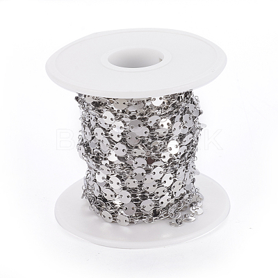 Tarnish Resistant 304 Stainless Steel Link Chains CHS-L019-01A-P-1