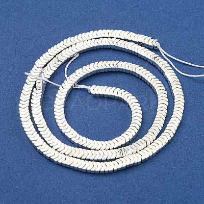 Electroplated Synthetic Non-Magnetic Hematite Beads Strands G-I360-W01-04-1