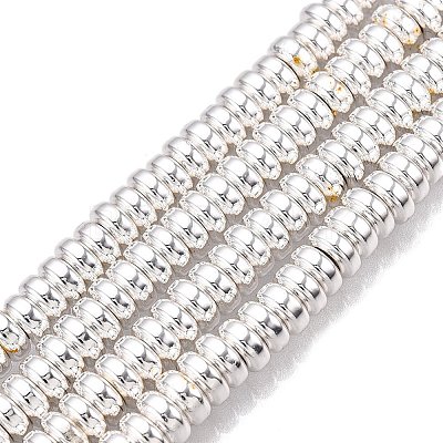 Electroplate Non-magnetic Synthetic Hematite Beads Strands G-Q465-29S-1