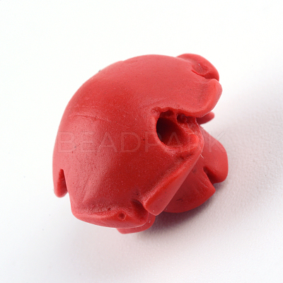 Cinnabar Beads CARL-Q004-74B-1