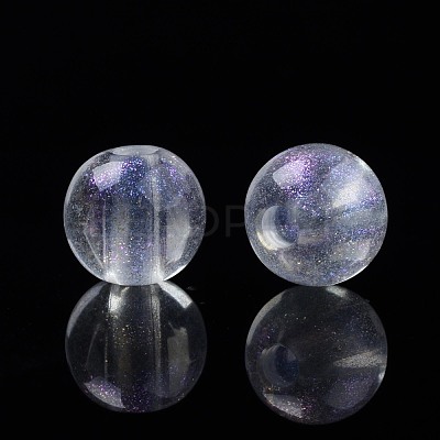 Transparent Acrylic Beads X-OACR-N008-108A-01-1