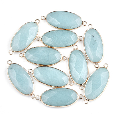 Natural Amazonite Links connectors X-G-S344-03D-1