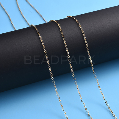 3.28 Feet Brass Cable Chains X-CHC-T008-06B-KC-1