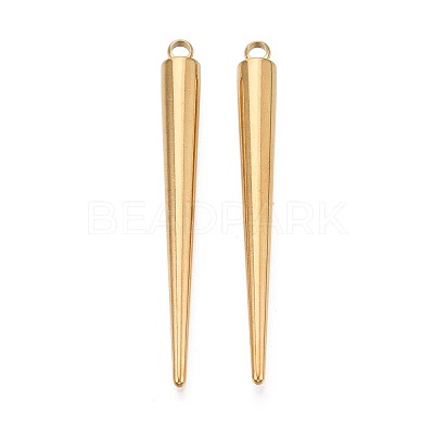 304 Stainless Steel Pendants STAS-T075-22F-G-1