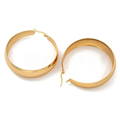 202 Stainless Steel Hoop Earring EJEW-H003-09G-03-1
