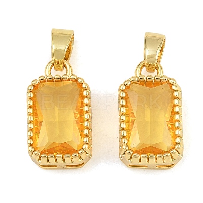 Brass & Glass Pendants GL-CBA96FD-02G-01-1