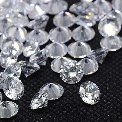 Cubic Zirconia Cabochons ZIRC-M002-1.5mm-007-1