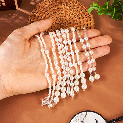 Glass Pearl Beaded Pendant FIND-TA0004-68B-1