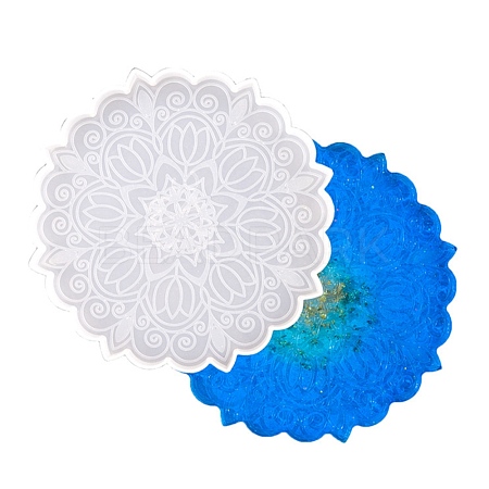 DIY Cup Mat Set Silicone Molds X-DIY-Z020-02-1