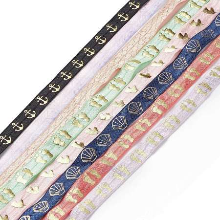 Polyester Elastic Printed Ribbon OCOR-XCP0001-57-1